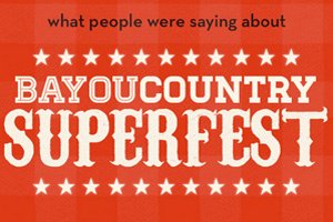 Image for Carrie Underwood, Jason Aldean Create Buzz at Bayou Country Superfest